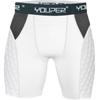 Youper Adult Elite Compression Padded Sliding Shorts w/Cup Pocket for Baseball, Football (White, Large) view 1