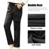 JOMLUN Boy's Fleece Lined Hiking Pants Waterproof Windproof Warm Soft Shell Outdoor Cargo Pants Snow Ski Walking Trousers view 4