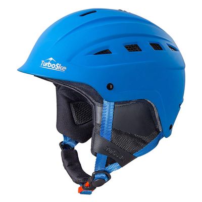 TurboSke Ski Helmet, Snowboard Helmet, Snow Sports Helmet for Men Women and Youth (Blue, L)