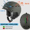 TurboSke Ski Helmet, Snowboard Helmet, Snow Sports Helmet for Men Women and Youth (Gray, M) view 4