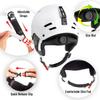 TurboSke Ski Helmet, Snowboard Helmet, Snow Sports Helmet for Men Women and Youth (White, M) view 4