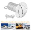 Aramox Marine Deck Filler, 316 Stainless Steel, 1.5inch Keyless Gas Fuel Fill for Boat view 3
