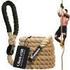 Climbing Rope, 1.5 Inch in Diameter Gym Climbing Rope, No Mounting Bracket Included, Length Available 15Feet view 1