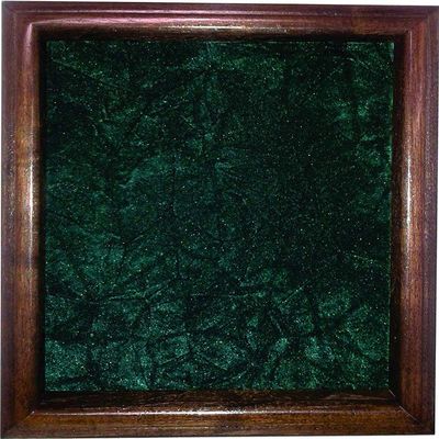 flag connections Single or Double Medal Awards Display Case (Green Velvet)