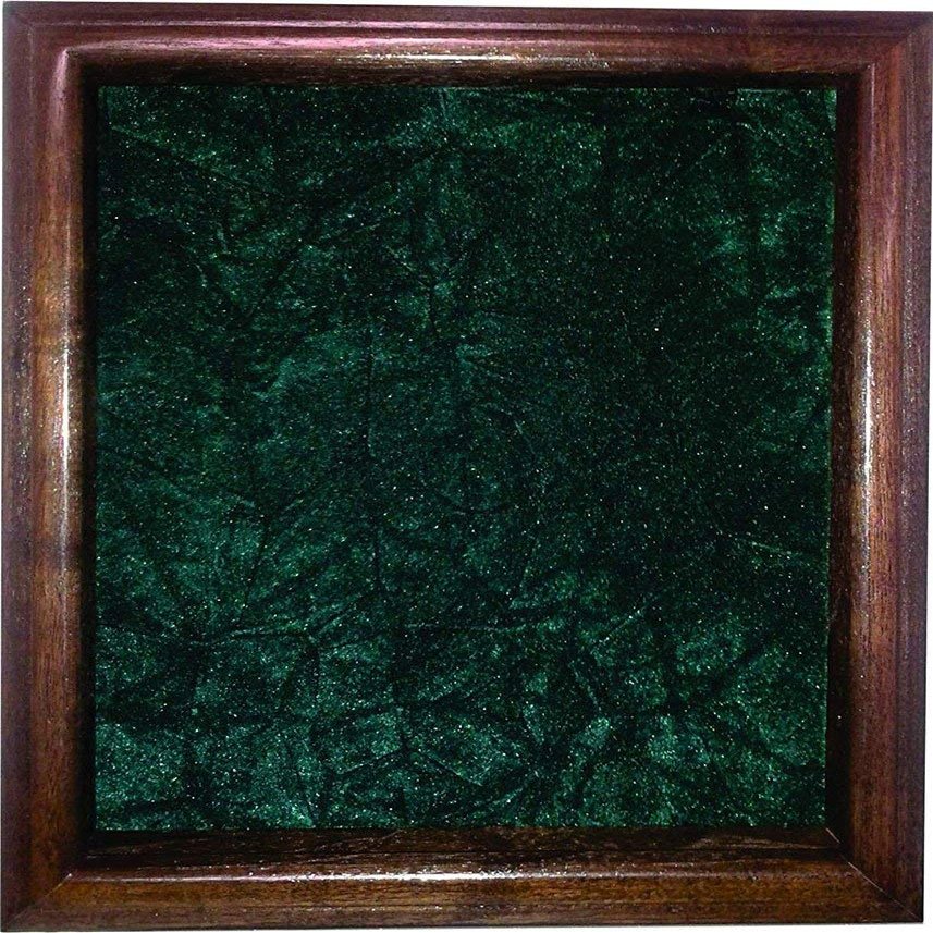 flag connections Single or Double Medal Awards Display Case (Green Velvet)