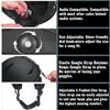 TurboSke Ski Helmet, Snowboard Helmet Snow Sports Helmet, Audio Compatible Helmet for Men, Women and Youth (S, Black) view 4