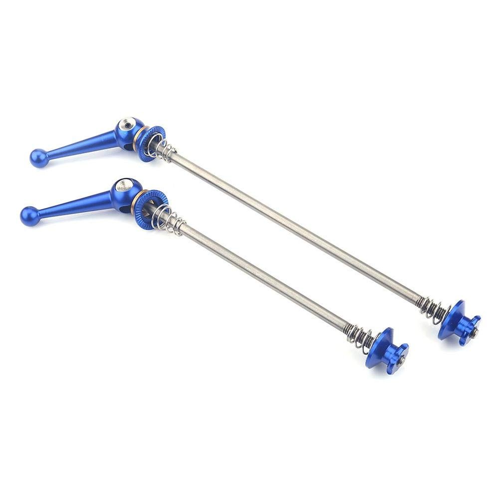 Bike Quick Release Skewer Set (2 Pack), Alloy Rear Wheel Skewers for Road Mountain Bike, 130mm Front 135mm Rear Quick Release Axle Replacement