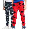 Qin.Orianna Little Boys Cartoon Pattern Cotton Drawstring Elastic Sweatpants Sport Jogger Pants with Pocket view 1