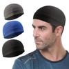 3 Pack Cooling Skull Cap Helmet Liner Sweat Wicking Cycling Running Hat for Men Women view 1