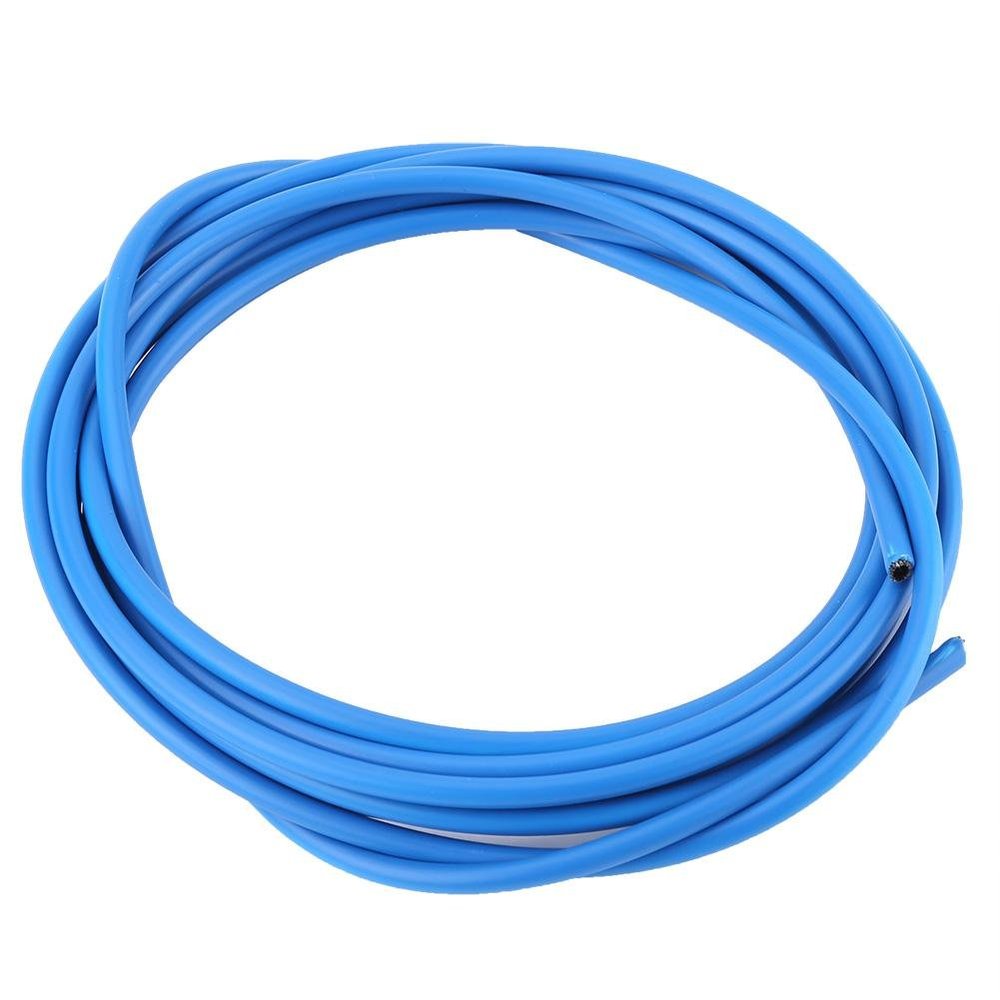 Tbest Shift Housing, 4mm Bike Shifting Cable, Gear Wire Cable for Mountain & Road Bikes, Replacement Accessory Kit (Blue)
