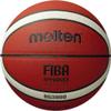 Molten BG3800 Basketball, Indoor, FIBA Approved, Composite Leather, Size 7, Suitable for Boys Age 14 & Adult, Orange/Ivory view 1