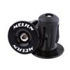 Tbest 2pcs Handlebar End Plug Colorful Aluminum ycle Handlebars Bar Grips End Plugs Bar End Accessory for Mountain Road ycle (Black) Cbr1000Rr view 1