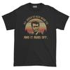 BOY Mention The Nazis Around You and IT RUBS Off - Vintage Retro T-Shirt Mens/Black/ 3XL view 3