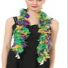 Flydreamfeathers Great for Party, Wedding, Halloween Costume, Christmas Tree, Decoration (Mardi Gras(yellow, purple, green)) view 2