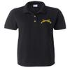 ALLNTRENDS Women's Polo T Shirt Military Police Embroidery Shirt (2XL, Black) view 1