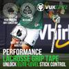 VukGripz Lacrosse Stick Tape - Non-Sticky, Friction-Based, Moisture-Wicking Lacrosse Grip Tape, Thin and Reusable, NCAA-Legal Faceoff Grip, Slip-Free in Wet Conditions, Made in USA (White) view 4