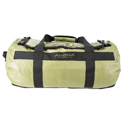 AKONA Panama. A Duffle Bag with Waterproof Zipper - Rugged Green