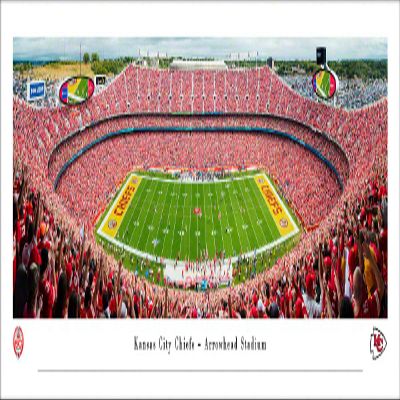 Kansas City Chiefs, 60 Seasons - Unframed 40 x 13.5 NFL Poster by Blakeway Panoramas