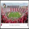 Wisconsin Badgers Football - 40.25x13.75-inch Standard Framed Print by Blakeway Panoramas view 1