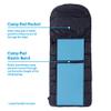 Columbia 40 Degree Coalridge Hooded Sleeping Bag (80) view 4