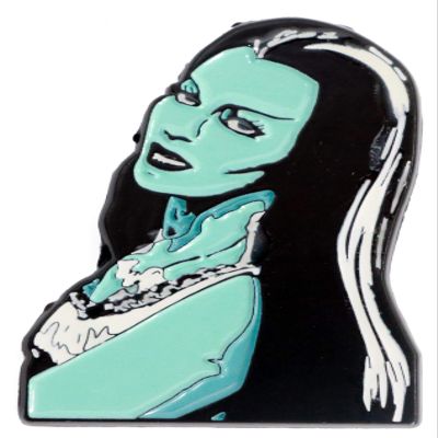Universal The Munsters Lily Glow In The Dark Enamel Pin