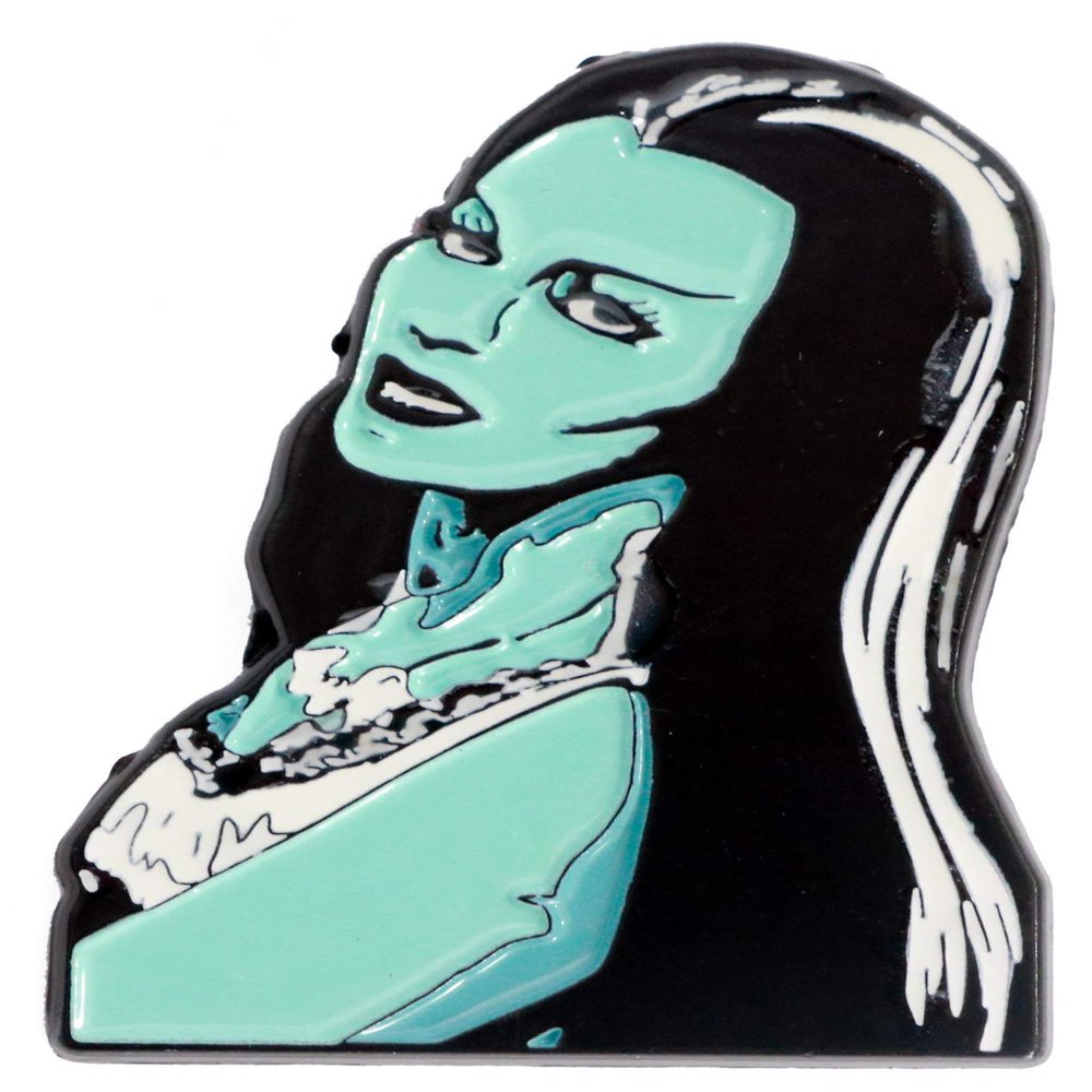 Universal The Munsters Lily Glow In The Dark Enamel Pin