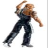 WWE The Rock Action Figure in 6-inch Scale with Articulation & Ring Gear view 4