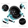S SPOFINE Kids Bike Helmet, Toddler Helmet for Youth Adult, Knee Pad Elbow Pad Wrist Guard Protective Gear Set for Skateboard, Bike, Skating, Cycling view 2