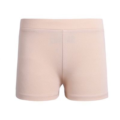 Yeahdor Kids Girl's Low Rise Ballet Dance Shorts Gymnastics Sports Yoga Activewear Bottoms Boycut Hot Pants Nude 10