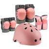 S SPOFINE Kids Bike Helmet, Toddler Helmet for Youth Adult, Knee Pad Elbow Pad Wrist Guard Protective Gear Set for Skateboard, Bike, Skating, Cycling view 1