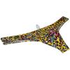 OROCOJUCO Sexy Men's Swim Thong Bikini Swimwear Board Surf Short Trunks Contour Pouch Tangas Swimsuit Yellow Azalea L view 2