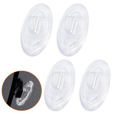 Betterun Clear Replacement 2 Pairs Nose Pads for Oakley Spike/Extender OX3249/Contrail OO4147/Barrelhouse OX3173/Splinter