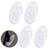 Betterun Clear Replacement 2 Pairs Nose Pads for Oakley Spike/Extender OX3249/Contrail OO4147/Barrelhouse OX3173/Splinter view 1