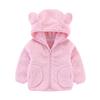 Toddler Baby Girls Fall Winter Clothes Jacket for 1-4 Years Old Kids Floral Hooded Windproof Coat Outwear (2-3 Years Old, Pink) view 1