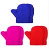 SATINIOR 3 Pairs Toddler Stretch Mittens Little Girls Soft Knit Mitten Baby Boys Winter Knitted Gloves (Pink, Red and Blue, 5-10 Years Size) view 1