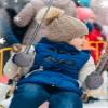SATINIOR 3 Pairs Toddler Mittens Kids Winter Warm Gloves Baby Soft Stretch Mittens for Boys Girls Children view 4