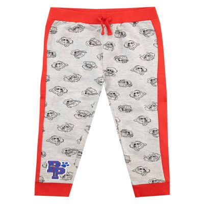 Paw Patrol Boys' Chase Marshall Rubble Sweatpants Size 5 Grey