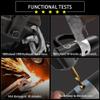 AKM Chain Lock 3-Foot Heavy Duty Bike Chain Lock Durable 12mm Thick Anti-Theft Bicycle Chain Lock with 4Keys Security 16mm U Lock for Bicycle,Moped,Scooter,Motorcycle view 2