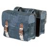 Basil Bohme-Double Bag, Double Pannier Bag, 35L, Indigo Blue view 1