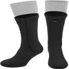 281Z Outdoor Warm 8 inch Boot Liner Socks - Military Tactical Hiking Sport - Polartec Fleece Winter Socks (Large, Black) view 1