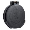 Nightforce Objective Durable Weather-Resistant Spring-Loaded Flip-Up Rotational Lens Caps with Thread-in Attachment, Black, 50mm NX8/NXS/SHV view 1