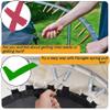 Famgee Trampoline Spring Pull Tool Kit Parts Hook Puller for Spring Installation Disassembling 2 Pack (T-Hook) view 2