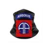82nd Airborne Division Military Logo Unisex Bandanas Mouth Mask Face Masks Cover Neck Warmer for Dust Wind Sun Uv Black view 2