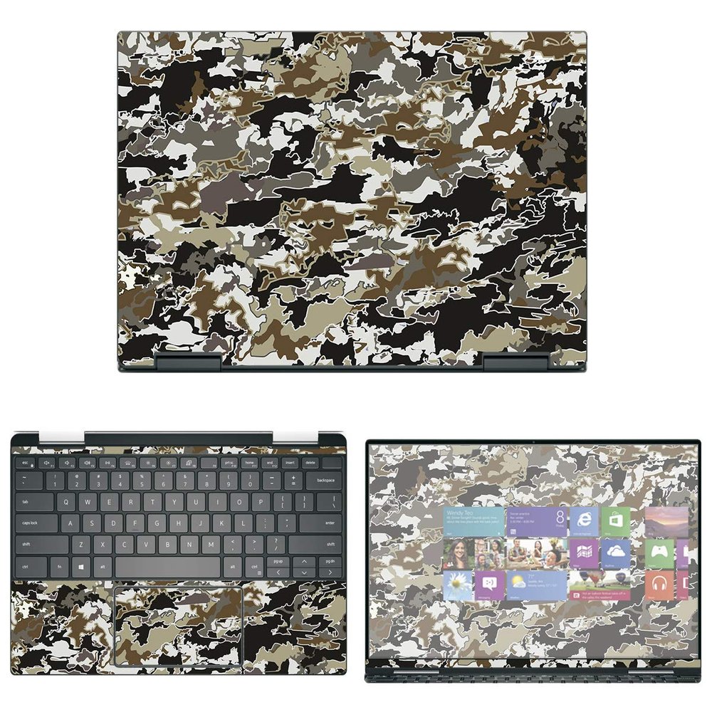 Decalrus - Protective Decal Skin Sticker for Dell XPS 13 7390 2-in-1 (13.3" Screen) case Cover wrap DellXPS-7390-2in1-194