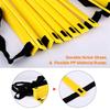 Speed Training Ladder WSpeed Training Ladder 12 Adjustable Flat Rungs 6m Compatible with Football Soccer view 3