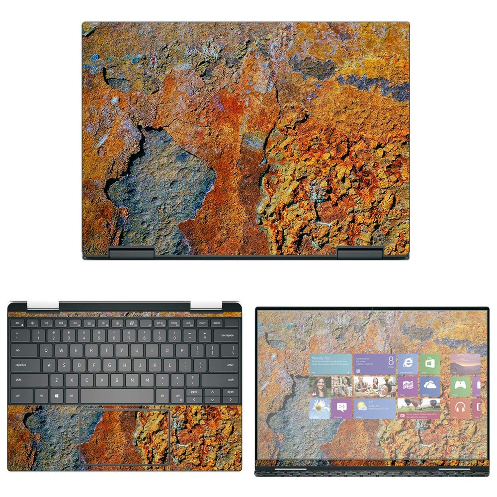 Decalrus - Protective Decal Skin Sticker for Dell XPS 13 7390 2-in-1 (13.3" Screen) case Cover wrap DellXPS-7390-2in1-257