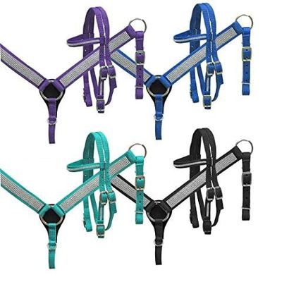 Showman MINI/Small Pony Nylon Headstall & Breast Collar Set w/Crystals