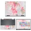 Decalrus - Protective Decal Floral Skin Sticker for Dell XPS 13 7390 2-in-1 (13.3" Screen) case Cover wrap DellXPS-7390-2in1-171 view 1