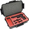 1 Pistol 2 Magazine + Accessories Gun Case Storage | Doro Water proof Pistol Case with Custom Mycasebuilder Foam Insert | Hard Gun and Magazine Case view 1