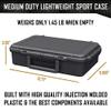 2 Pistol Medium Duty Lightweight Gun Sport Case | Double Handgun Doro Waterproof With Custom Mycasebuilder Foam Insert | Hard Gun Case view 3